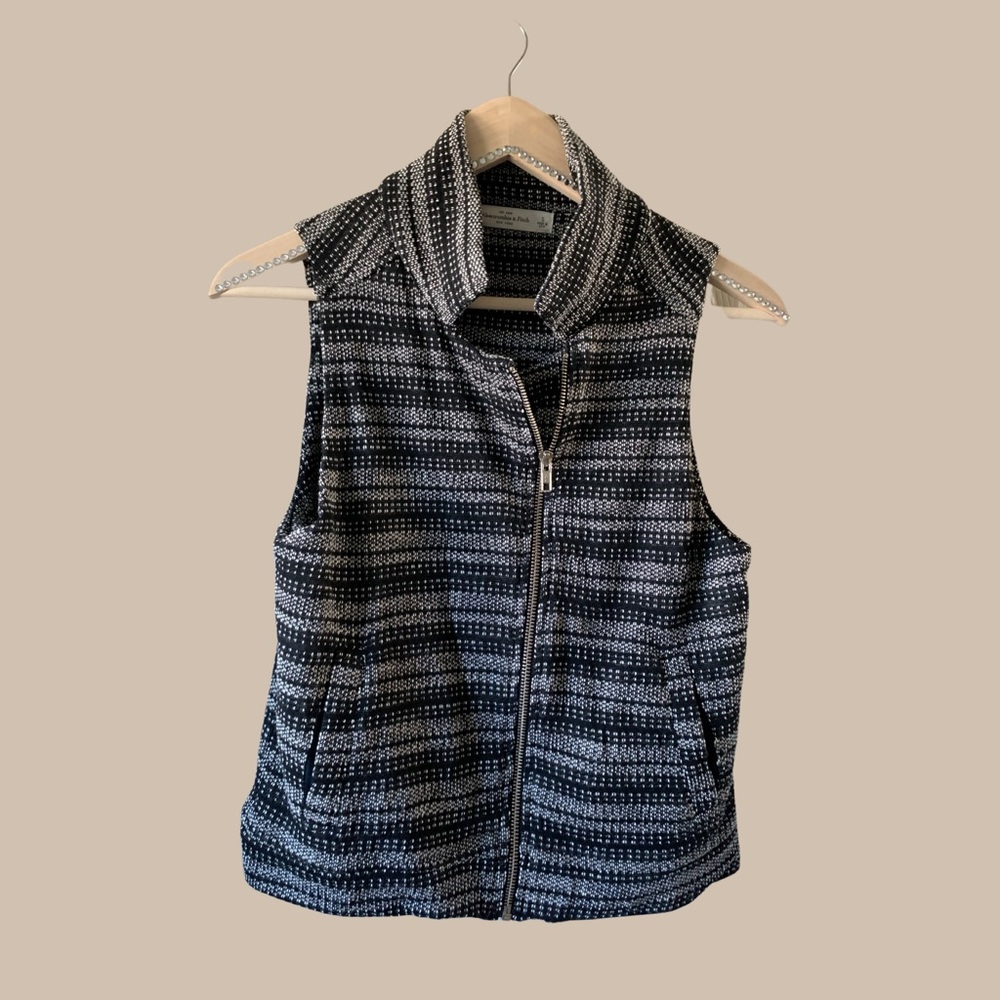 Abercrombie Moto Zip Vest